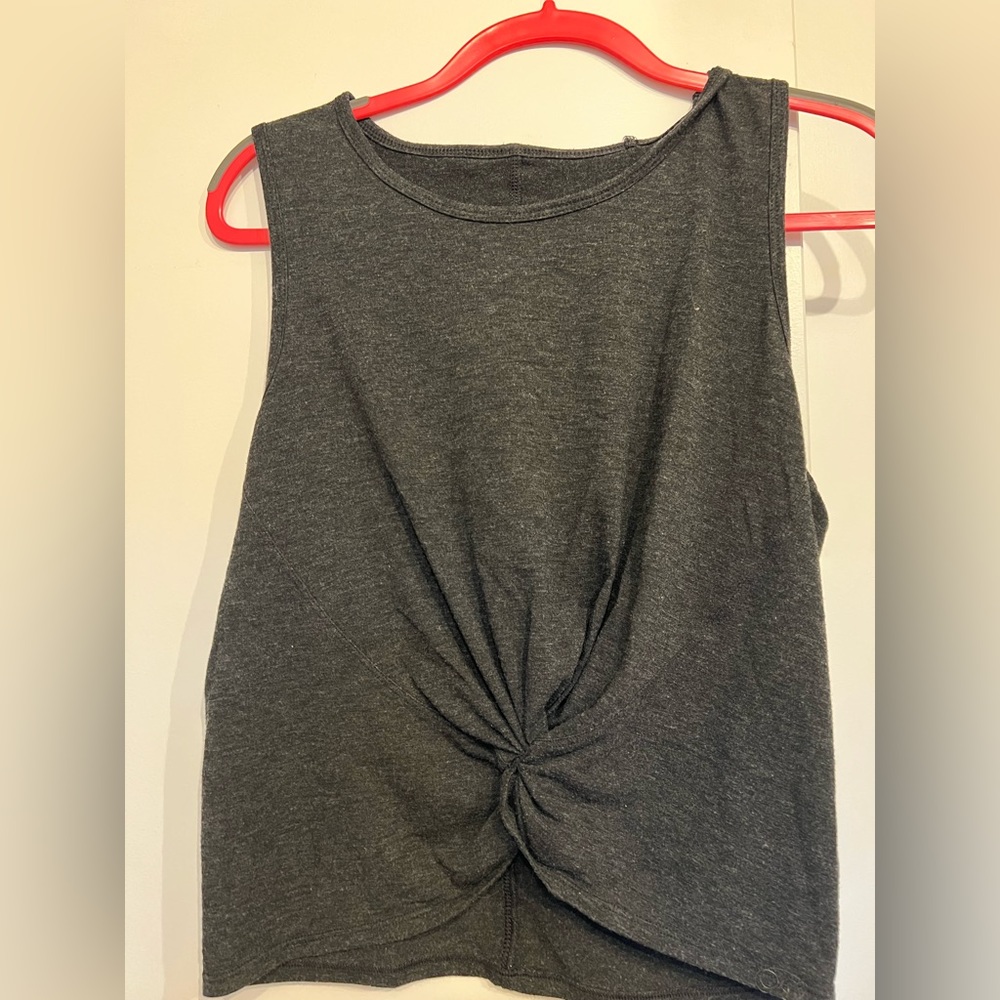 Charcoal workout tank